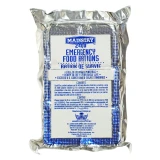 Mainstay 2400 calorie emergency food ration in silver foil packaging