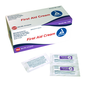 First Aid Burn Cream 0.9g foil packet First Aid Burn Cream 0.9g foil packet