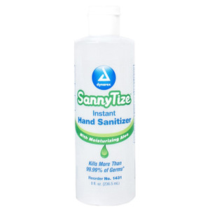 Dynarex SannyTize Instant Hand Sanitizer (8oz Bottle)