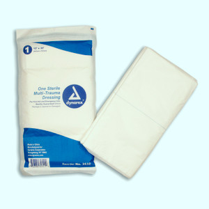 Multi-Trauma Dressing, Sterile, 12" x 30" Multi-Trauma Dressing, Sterile, 12" x 30"