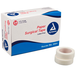 Paper Surgical Tape 1/2" x 10 yds Paper Surgical Tape 1/2" x 10 yds