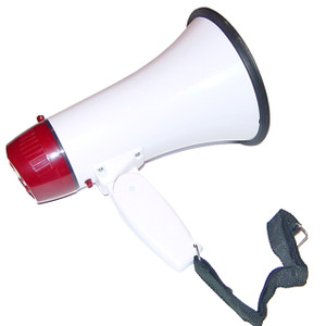 Megaphone with Voice Recorder and Siren (30 Watt)