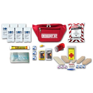 Emergency Preparedness Fanny Pack Kit (3 Day) - Contents Emergency Preparedness Fanny Pack Kit (3 Day) - Contents