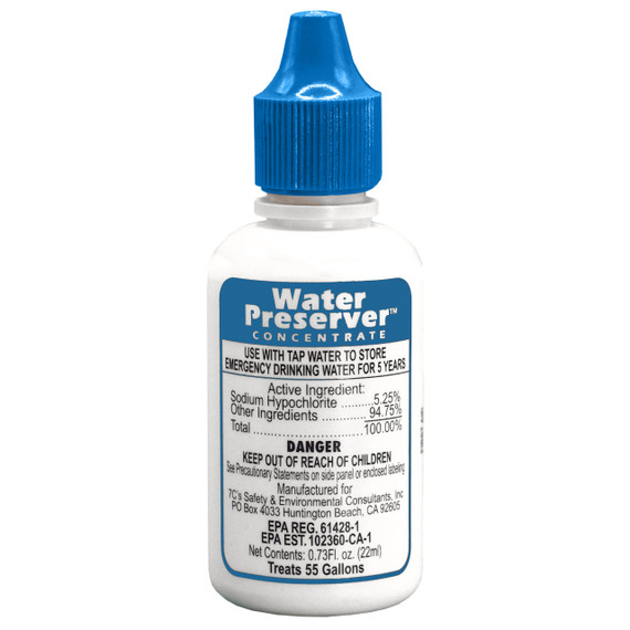 Water Preserver Concentrate (Treats 55 Gallon)