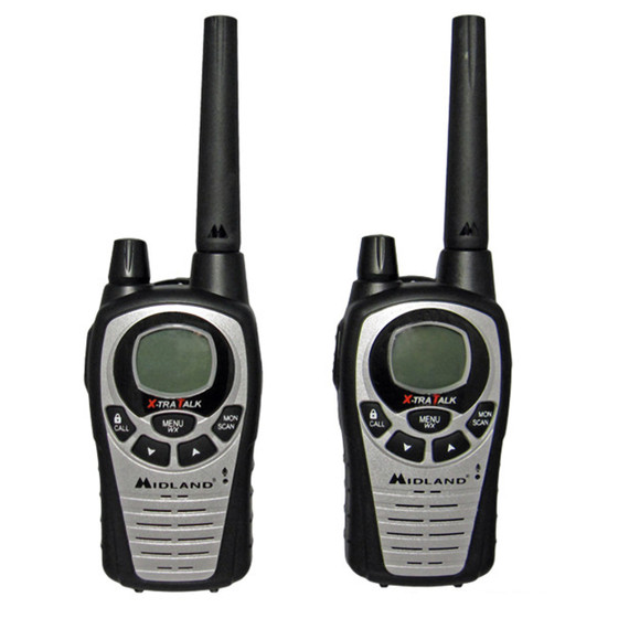 Midland GMRS Two-Way Radio Pair (18 Mile Range)