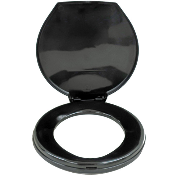 Toilet Seat Lid for 5 Gallon Bucket - Open