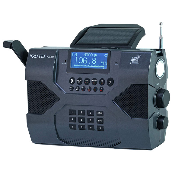 Voyager Max KA900 Emergency Radio - Angle