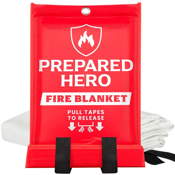 Prepared Hero Emergency Fire Blanket