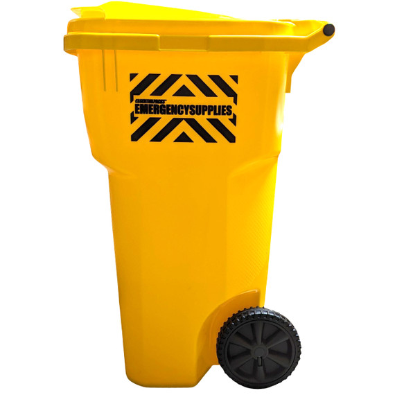 EMERGENCY SUPPLIES Wheeled Storage Container