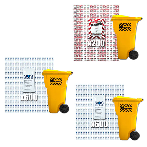 Emergency Food and Water Supply Module for Schools - Contents