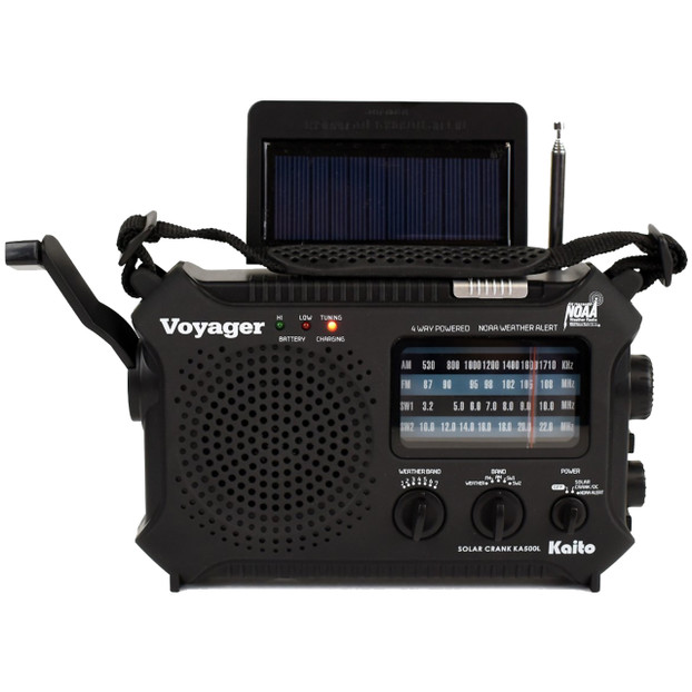 Kaito Voyager Emergency Radio - KA500L - Front