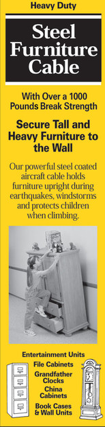 Steel Furniture Cable (7 Inch)