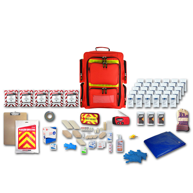 Premium Rolling Classroom Emergency Kit - Contents