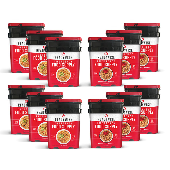 ReadyWise Entrée and Breakfast Emergency Food Supply (1,440 Servings)