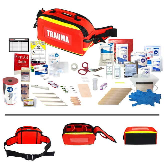 Premium Trauma Fanny Pack Emergency Kit - Contents