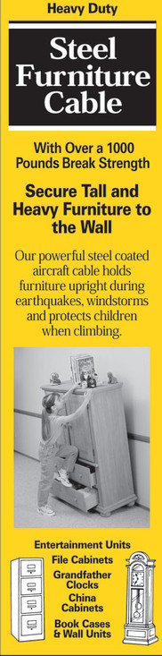 Steel Furniture Cable (7 Inch)