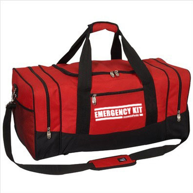 Heavy-Duty "EMERGENCY KIT" Duffel Bag (Large)