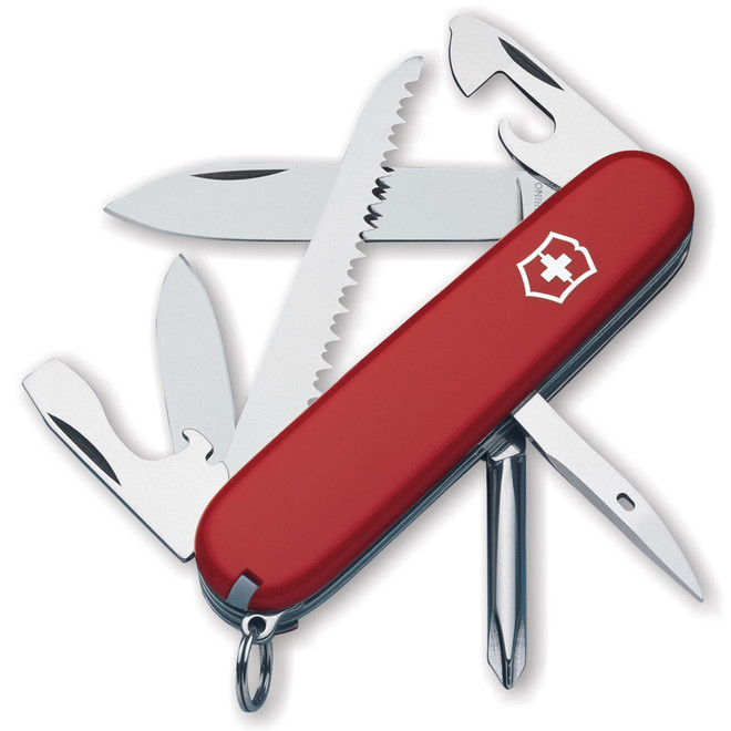 Victorinox Hiker Swiss Army Knife (Red) | EmergencyKits.com