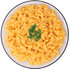 Bowl of ReadyWise Golden Fields mac and cheese with parsley garnish