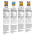 Nutrition facts for ReadyWise creamy pasta, chili macaroni, chicken flavored pot pie and southwest rice and beans