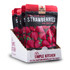 Six pack of Simple Kitchen freeze dried sliced strawberries pouches in a display box