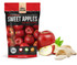 Simple Kitchen freeze dried sweet apples pouch with fresh red apples and dried apple slices