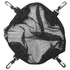 Black mesh hard hat net accessory with four clip attachments for the Deluxe emergency backpack