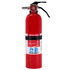 Red First Alert rechargeable recreation fire extinguisher rated 5-B:C