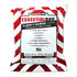 Essential Bar 3000 calorie emergency food ration in red and white chevron package, vegan and kosher