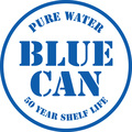 Blue Can Emergency Water - 50 Year Shelf Life - Pallet of 2,400 Cans