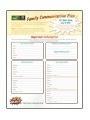 Family Communication Plan for Parents