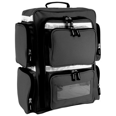 ★ Phyps Department★ Biz Flap Backpack Black PEX2BG302ABK Black Emergency Kit Backpack: Deluxe EP-FLEX4Z