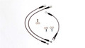 Stainless Steel Brake Hose Kit 1987-1993 Mustang Stainless Steel Brake Hose Kit 1987-1993 Mustang