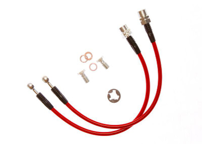 Stainless Steel Brake Hose Kit 1994-2004 Mustang (Front) Stainless Steel Brake Hose Kit 1994-2004 Mustang (Front)