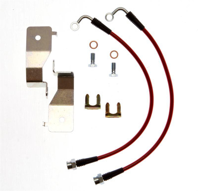 Stainless Steel Brake Hose Kit 1994-1995 Mustang (Rear) Stainless Steel Brake Hose Kit 1994-1995 Mustang (Rear)