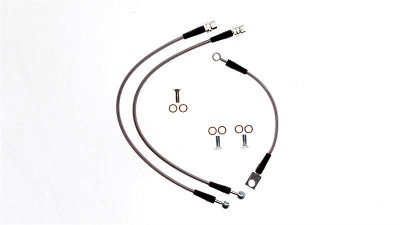 Stainless Steel Brake Hose Kit 1987-1993 Mustang Stainless Steel Brake Hose Kit 1987-1993 Mustang