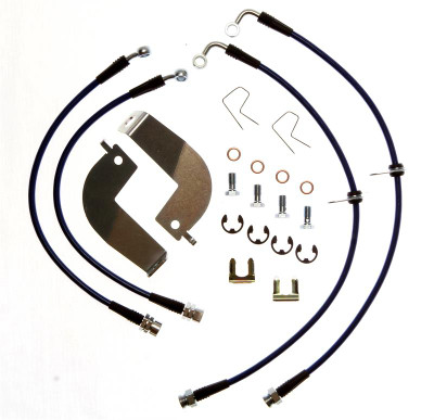Stainless Steel Brake Hose Kit 1999-2004 Cobra Stainless Steel Brake Hose Kit 1999-2004 Cobra