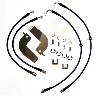 Stainless Steel Brake Hose Kit 1999-2004 BULLITT, GT & MACH1 Stainless Steel Brake Hose Kit 1999-2004 BULLITT, GT & MACH1
