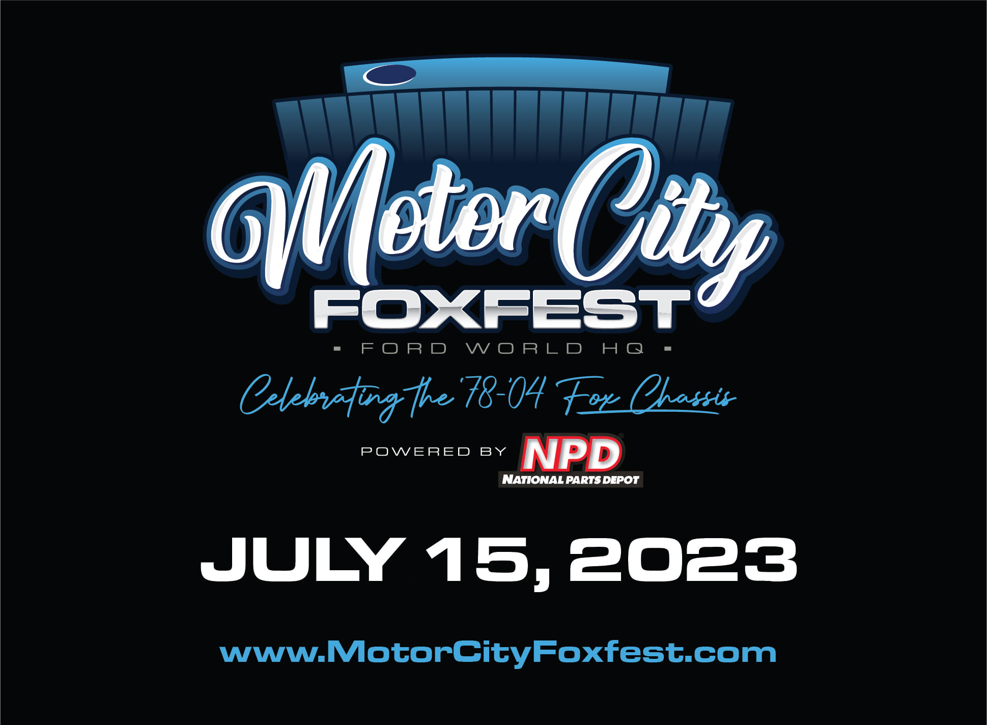 Join us July 15th at Motor City Foxfest!