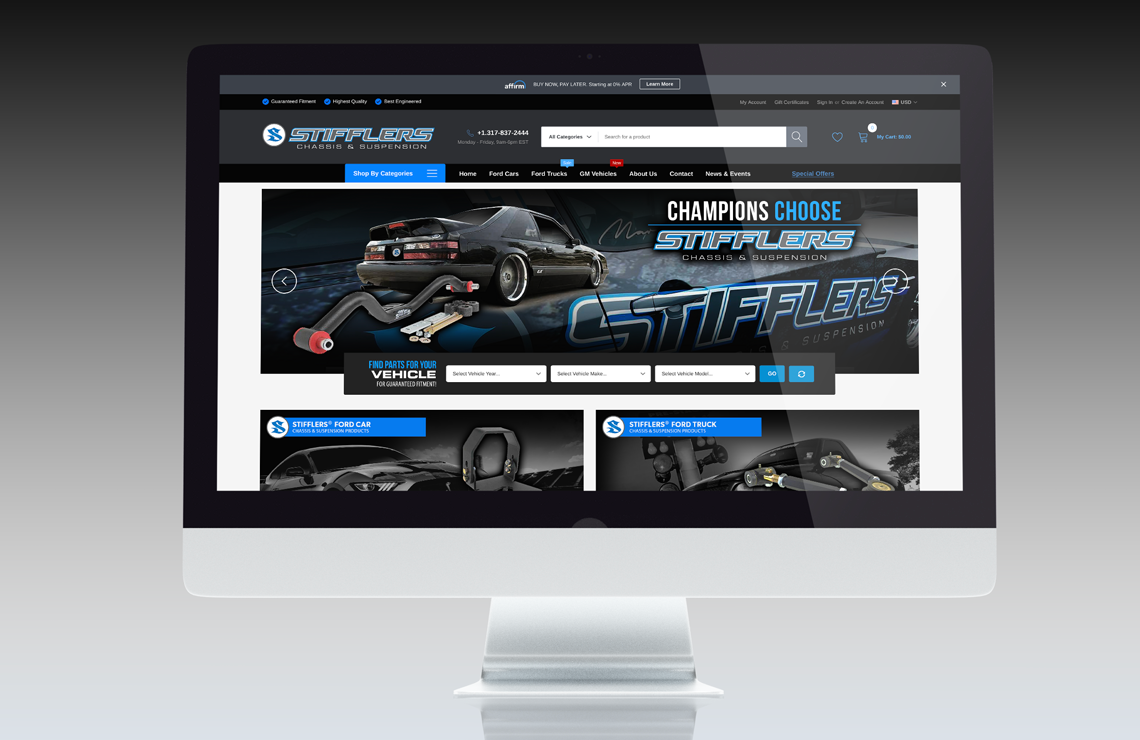 Welcome to our new website!