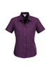 Ladies Plain Oasis Short Sleeve Shirt LB3601