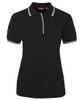 LADIES CONTRAST POLO 2LCP