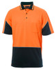 HI VIS S/S GAP POLO 6HVGS