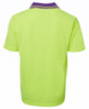 HI VIS S/S NON BUTTON POLO 6HNB