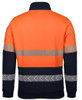 HI VIS ½ ZIP SEGMENTED TAPE FLEECE 6HZS