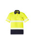 Unisex Hi Vis Segmented S/S Polo - Hoop Taped ZH535