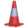 ProChoice® Orange PVC Traffic Cone / Reflective Tape 450mm TC450R