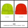 Luminescent Safety Acrylic Beanie - Toque HW 3028