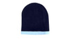 Roll Down Two Tone Acrylic Beanie - Toque HW 4188