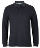 C OF C L/S PIQUE POLO S2ML